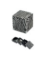 Grinder metalic 'Champ High Zebra Square'- 4part Ø-50mm