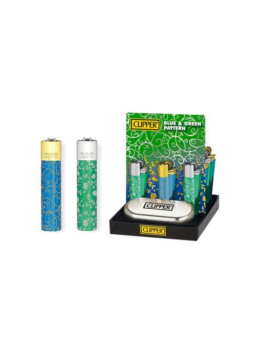 Bricheta metalica Clipper 'Blue & Green'