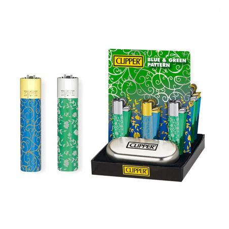 Bricheta metalica Clipper 'Blue & Green'
