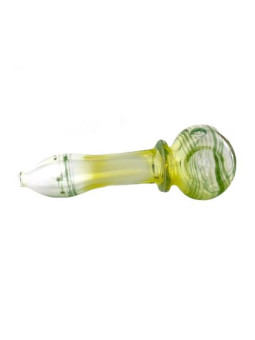 Pipa din sticla 'Green Frames'