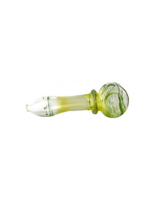 Pipa din sticla 'Green Frames'