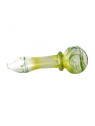 Pipa din sticla 'Green Frames'