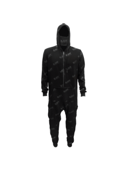 Salopeta 'Raw Spacesuit' Black