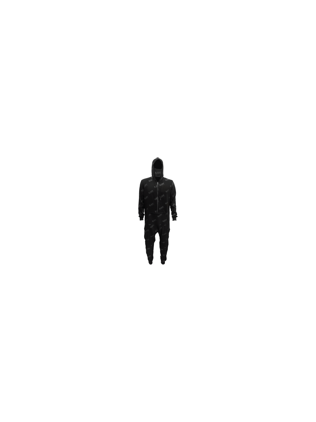 Salopeta 'Raw Spacesuit' Black