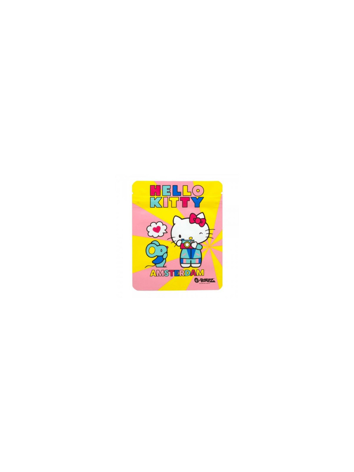 Pungi Zip anti-miros Hello Kitty 'Retro Tourist' 100x125 mm
