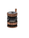 Grinder Grace Glass Amsterdam 'crank and window' cu manivela - 4part Ø-50mm