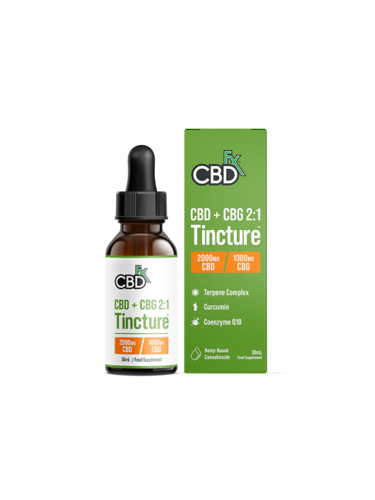 Ulei CBD 2000mg + CBG 1000mg 'CbdFx' - 30 ml