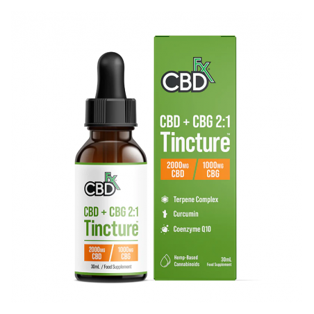 Ulei CBD 2000mg + CBG 1000mg 'CbdFx' - 30 ml