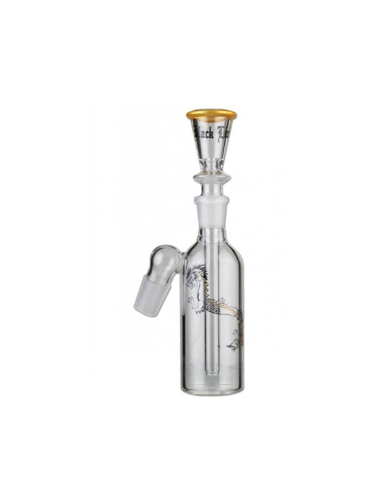 Bong 'Black Leaf' Golden Dragon 'GTI Series' H-450mm
