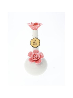 Bong 'Rosette Aqua Pink' 'MyBudVase' H-180mm