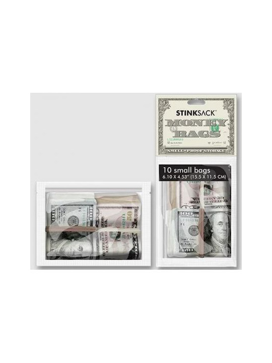 Pungi ziplock 'Money Bags' 15.5 x 11.5 - x10