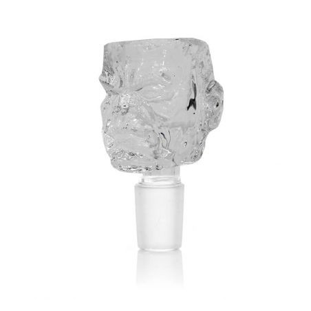 Bol bong 'Angry Soldier' transparent - 14mm