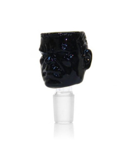 Bol bong 'Angry Soldier' negru - 14mm