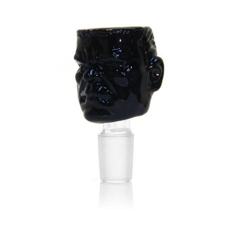 Bol bong 'Angry Soldier' negru - 14mm