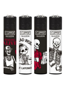 Bricheta Clipper 'Lighters Coffee Skulls'