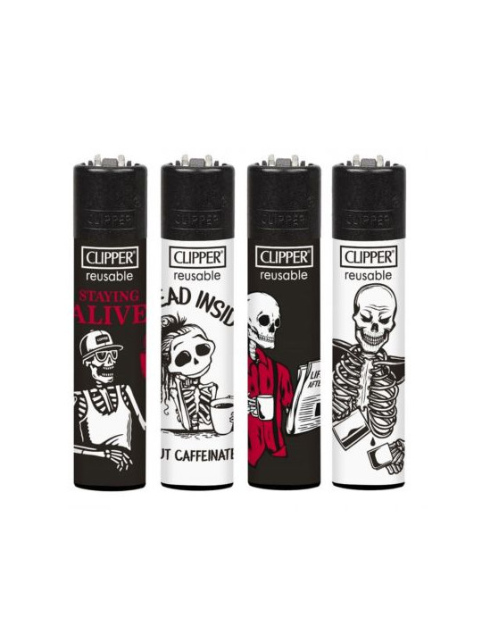 Bricheta Clipper 'Lighters Coffee Skulls'