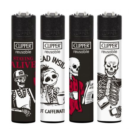 Bricheta Clipper 'Lighters Coffee Skulls'