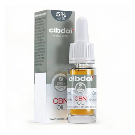 Ulei CBD 'Cibdol' 5% CBN + 2.5% CBD - 10ml