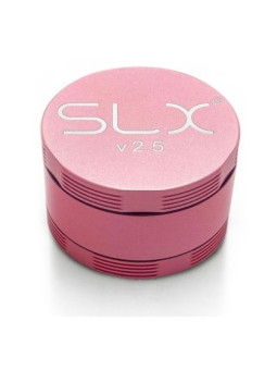 Grinder 'SLX' din Aluminiu 'Non Sticky' Big - Flamingo Pink - 3Part Ø-88mm