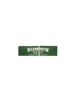 Foite neinalbite din plante King Size Slim 'Elements' Green Connoisseur cu filtre