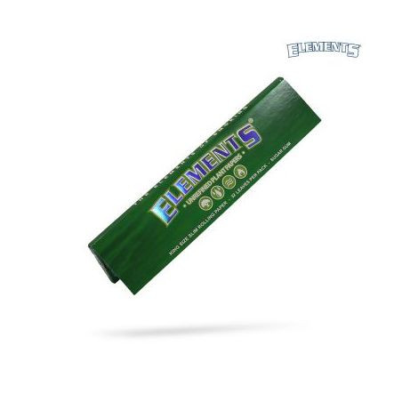 Foite neinalbite din plante King Size Slim 'Elements' Green Connoisseur
