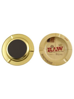 Scrumiera metalica 'Raw' cu magnet