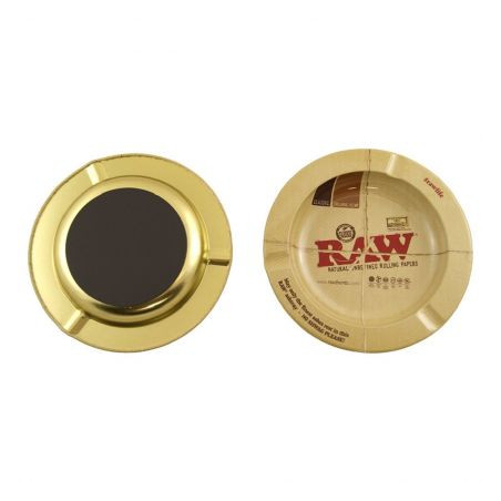 Scrumiera metalica 'Raw' cu magnet