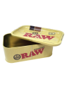 Cutie metalica 'Raw' cu tava de rulat