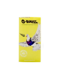 Foite King Size Slim G-Rollz 'Mona/Peace' din bambus cu santier si filtre