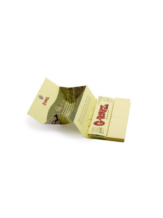 Foite King Size Slim G-Rollz 'Panda Gunnin' din Canepa Organica + santier si filtre