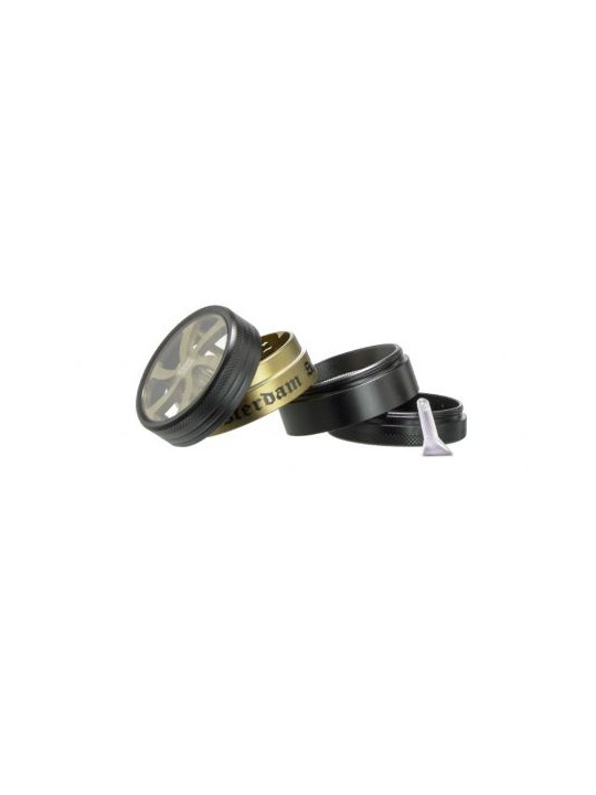Grinder Bros Metalic Black & Yellow Ø-50mm