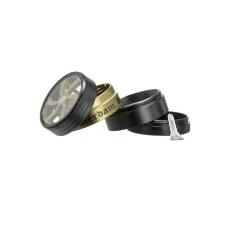 Grinder Bros Metalic Black & Yellow Ø-50mm