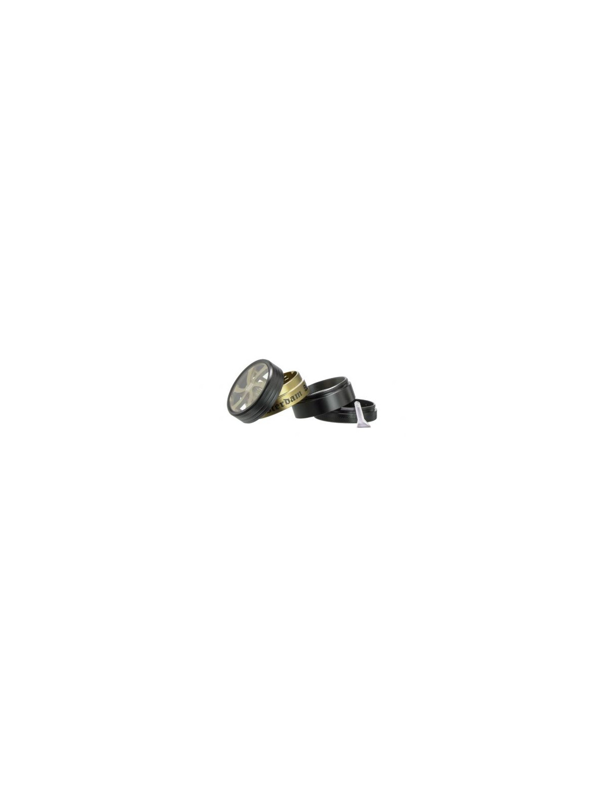 Grinder Bros Metalic Black & Yellow Ø-50mm