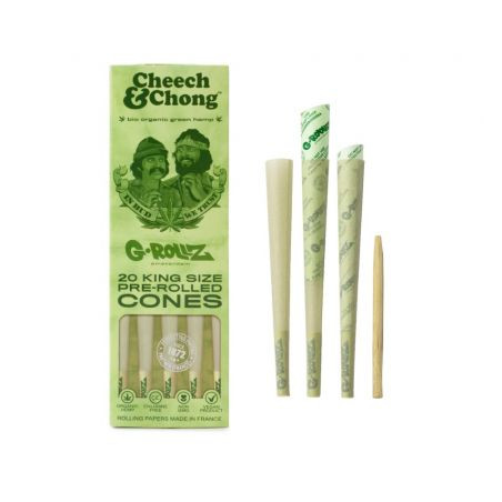 Conuri x20 KS G-ROLLZ Cheech & Chong - Organic Green Hemp