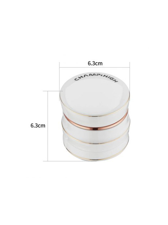 Grinder Alb din Portelan Ø-63mm