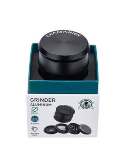 Grinder Champ High Negru din Aluminiu Ø-60mm