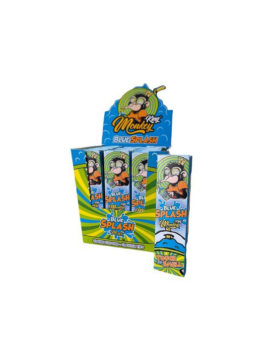 Foite King Size Slim Monkey Blue King Splash cu filtre Aroma Guma