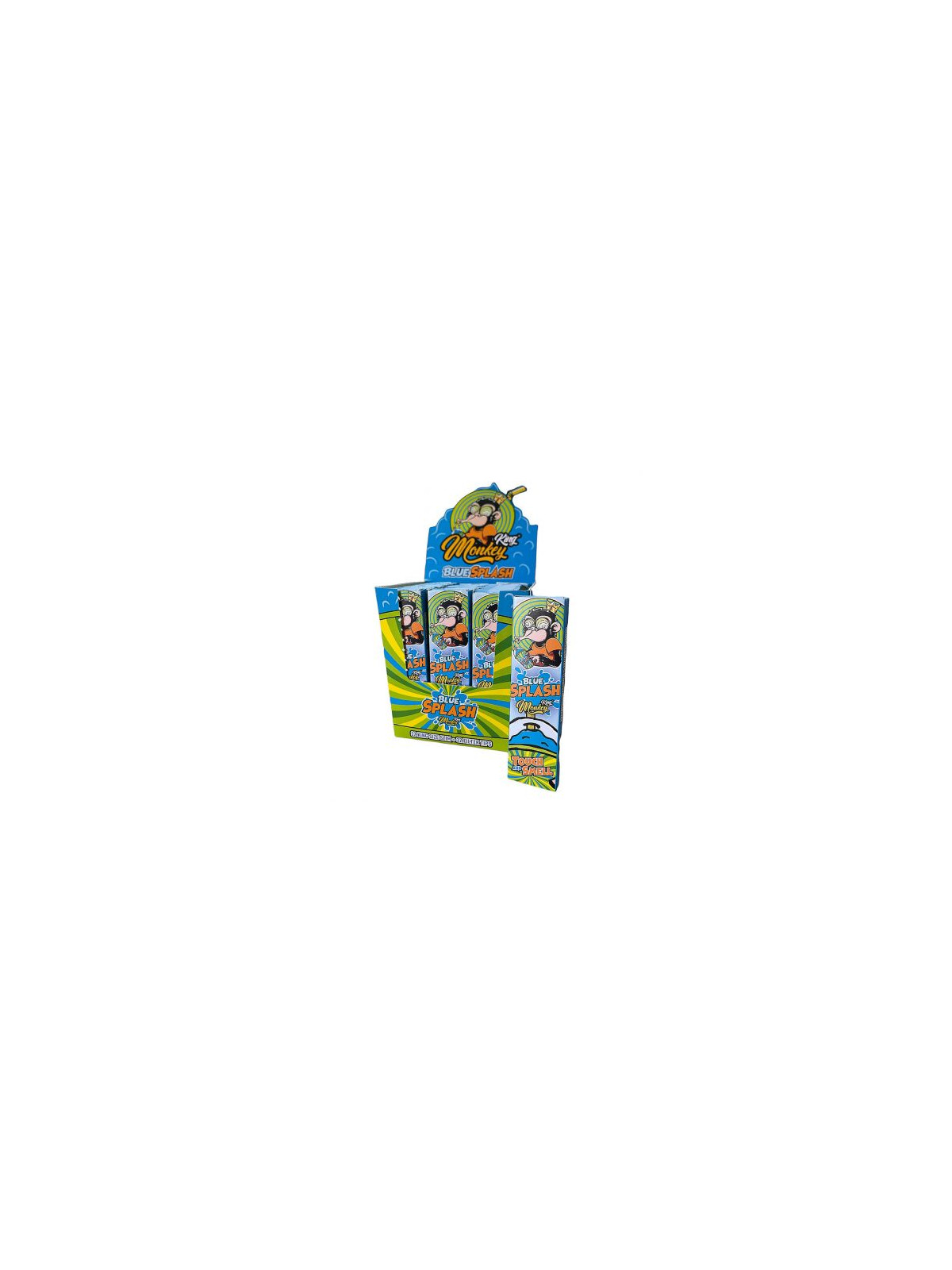 Foite King Size Slim Monkey Blue King Splash cu filtre Aroma Guma