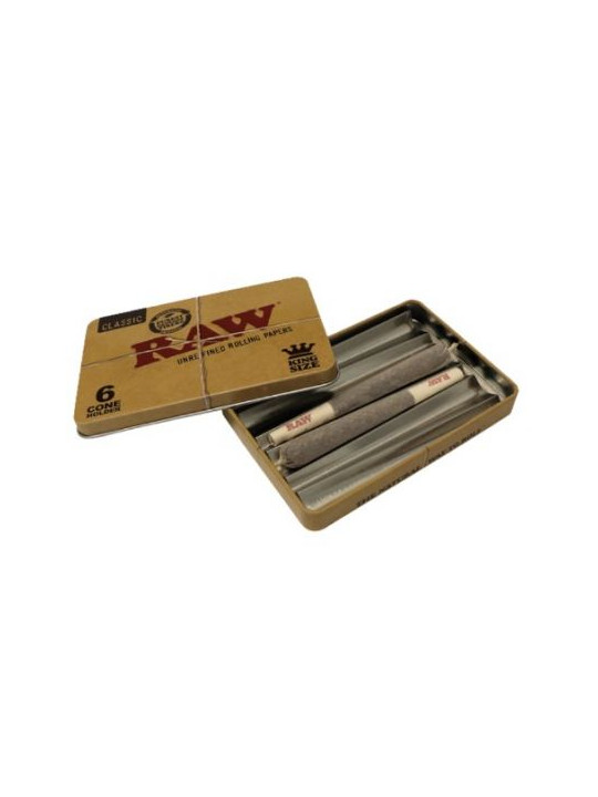 Cutie Metalica RAW cu Suport 6 Conuri KS