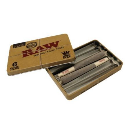 Cutie Metalica RAW cu Suport 6 Conuri KS