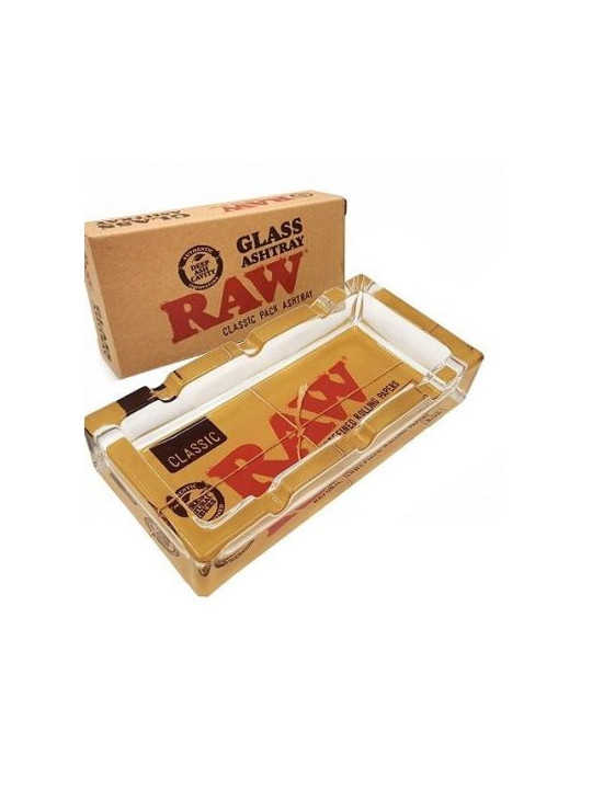 Scrumiera Clasica Raw din Sticla