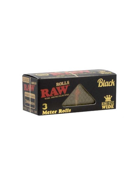 Rola Raw Black Extra-Subtire - 3m x 60mm