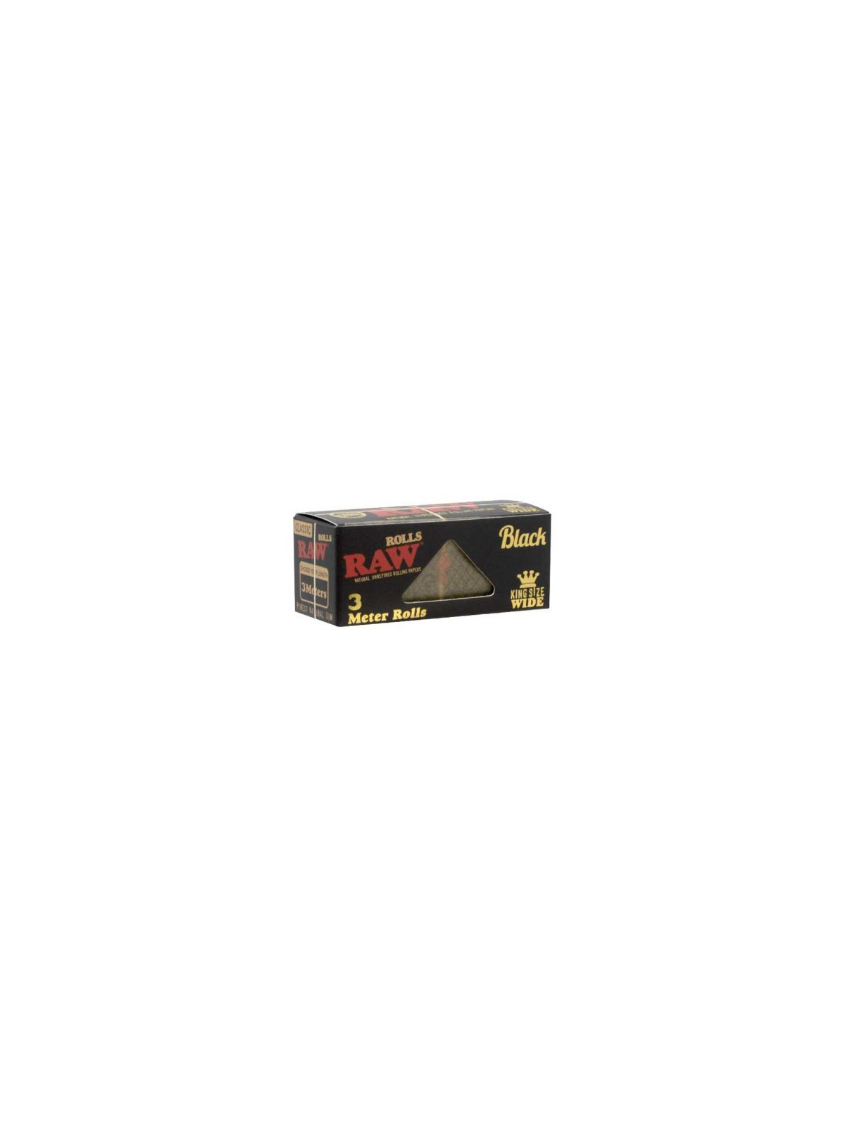 Rola Raw Black Extra-Subtire - 3m x 60mm
