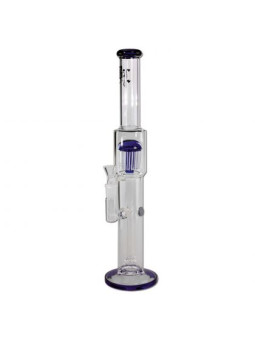 BL Glass Bong Drum + Tree Percolator H-450mm