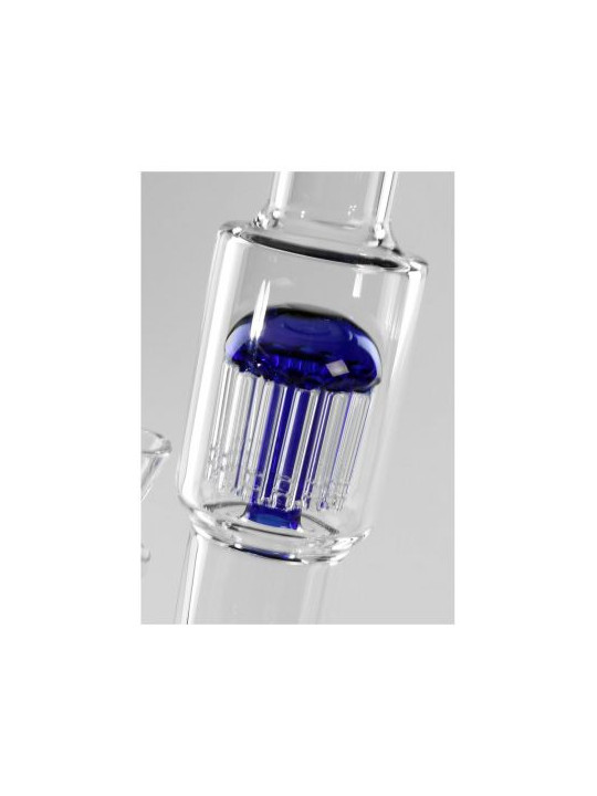 BL Glass Bong Drum + Tree Percolator H-450mm