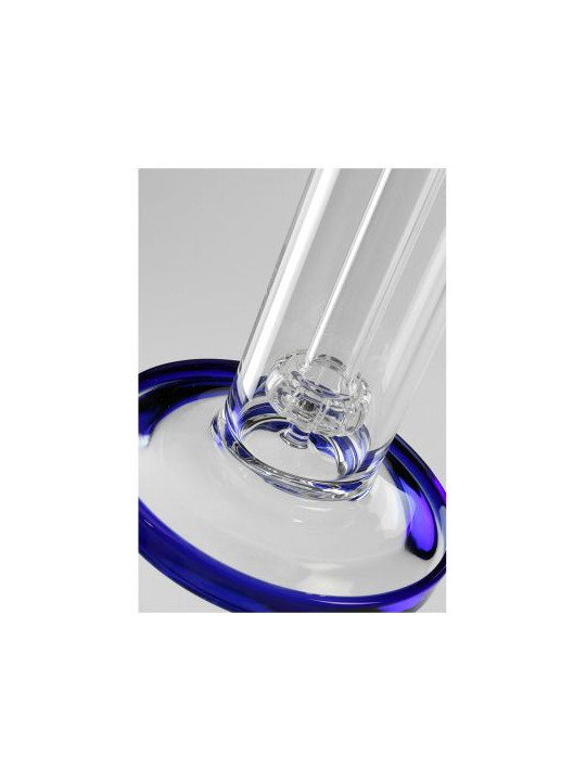 BL Glass Bong Drum + Tree Percolator H-450mm