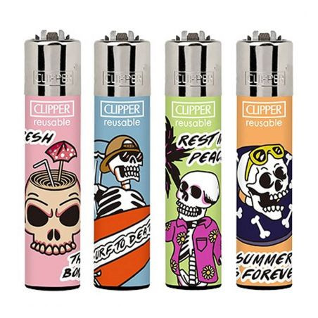 Bricheta Clipper Summer Skulls