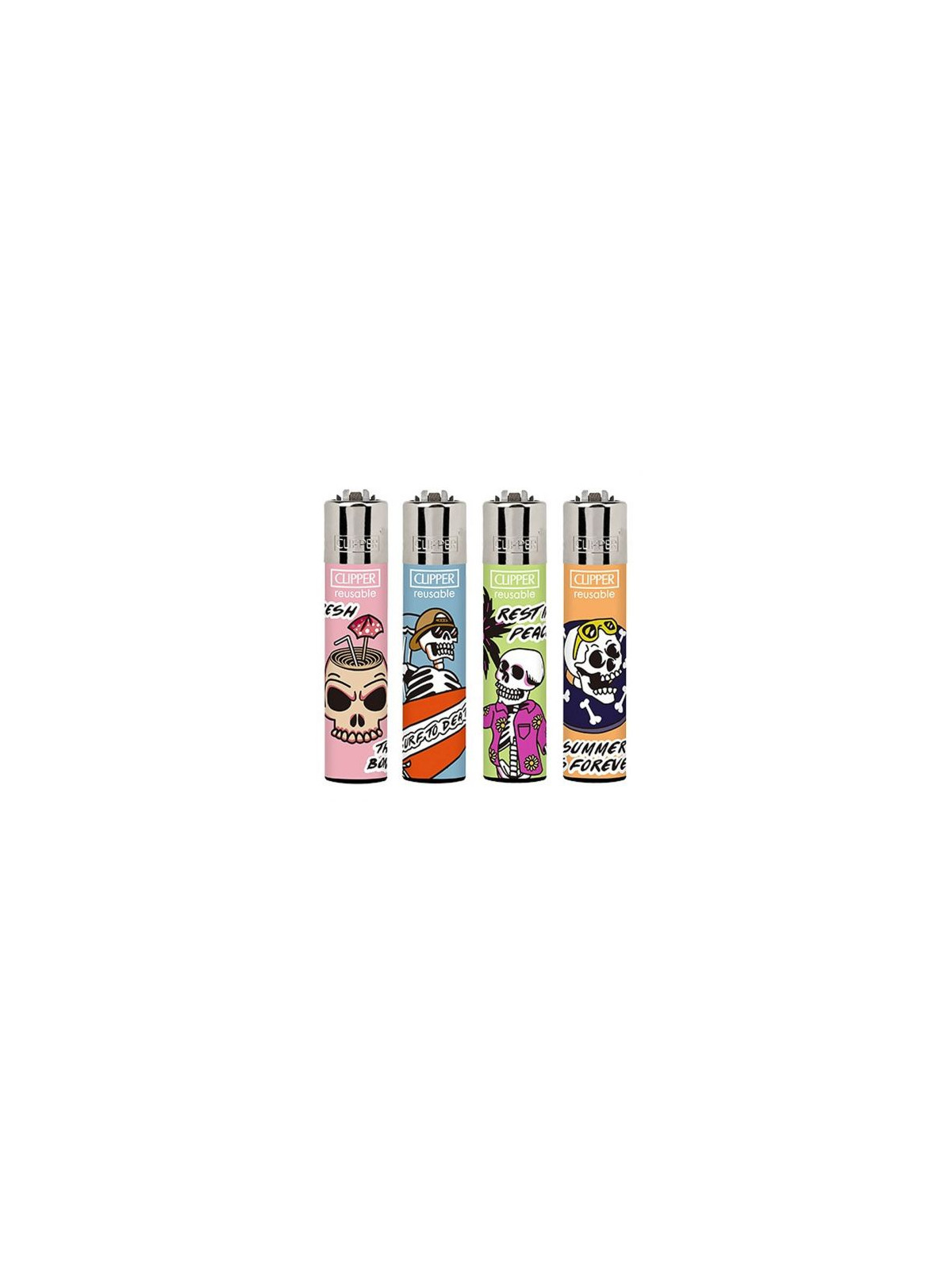 Bricheta Clipper Summer Skulls