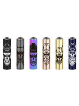 Bricheta Clipper Metal Western Skulls