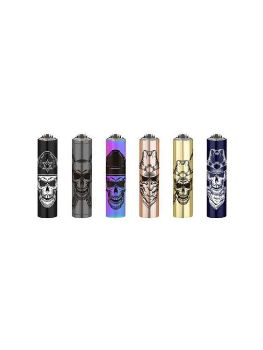 Bricheta Clipper Metal Western Skulls